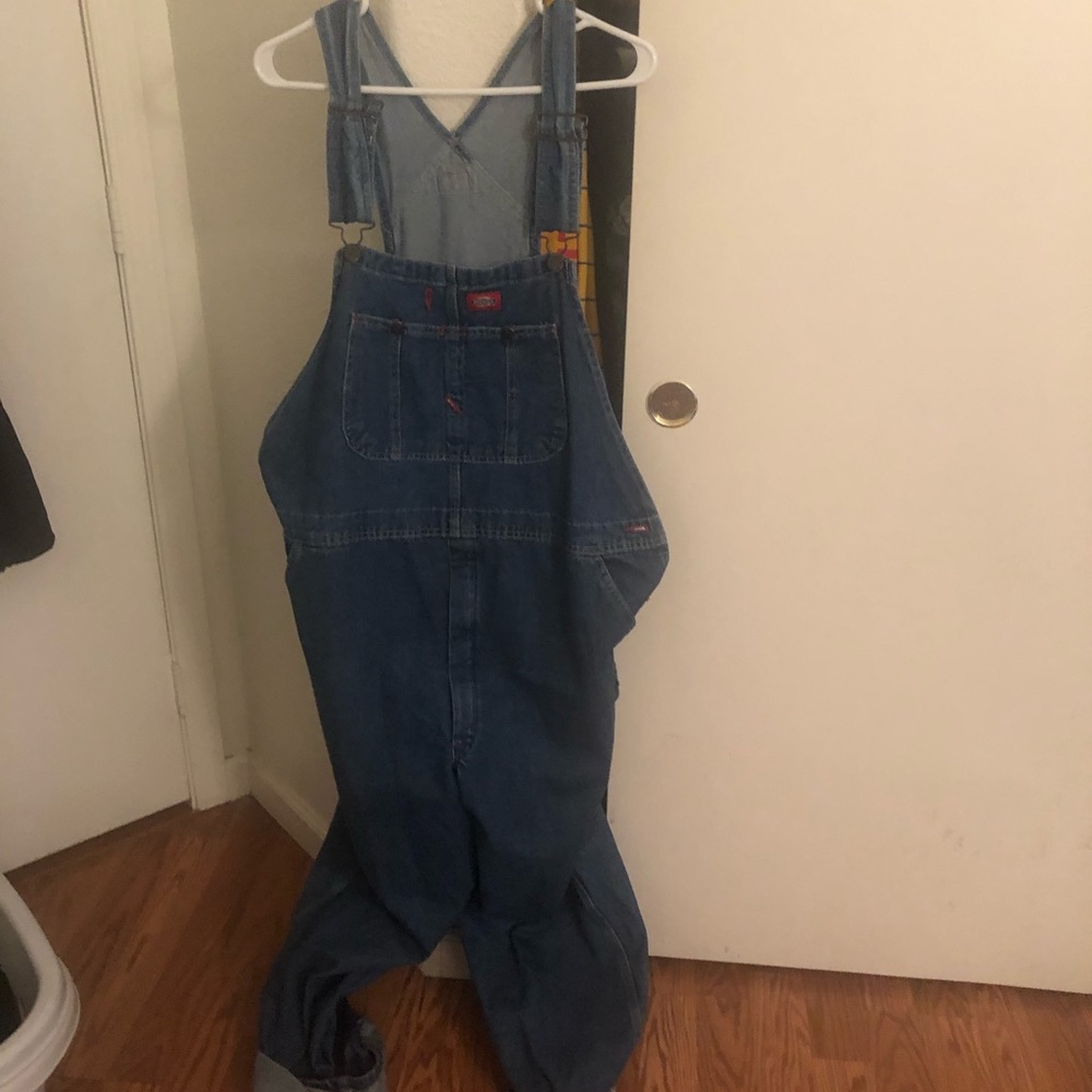 Dickies denim overalls